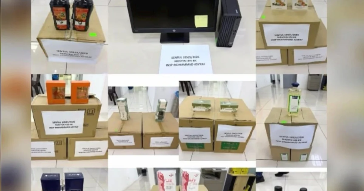 Police Bust Perfume Investment Scam Syndicate in KL Eco City, Six Arrested