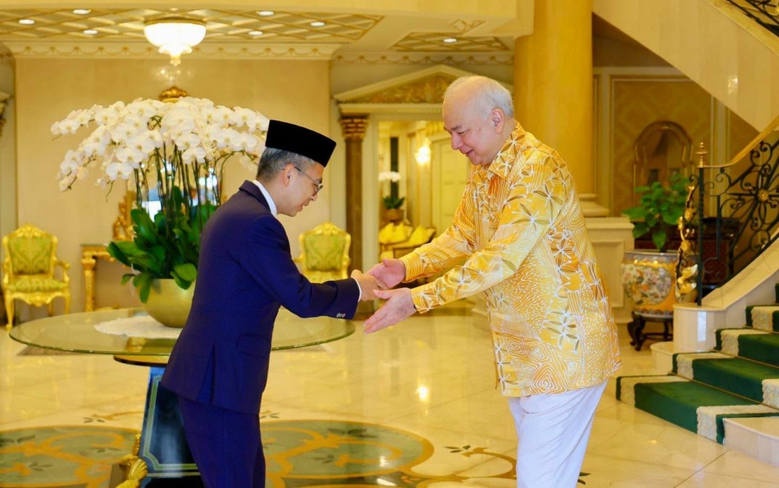 Sultan Nazrin Briefed on Perak Communications Infrastructure Push