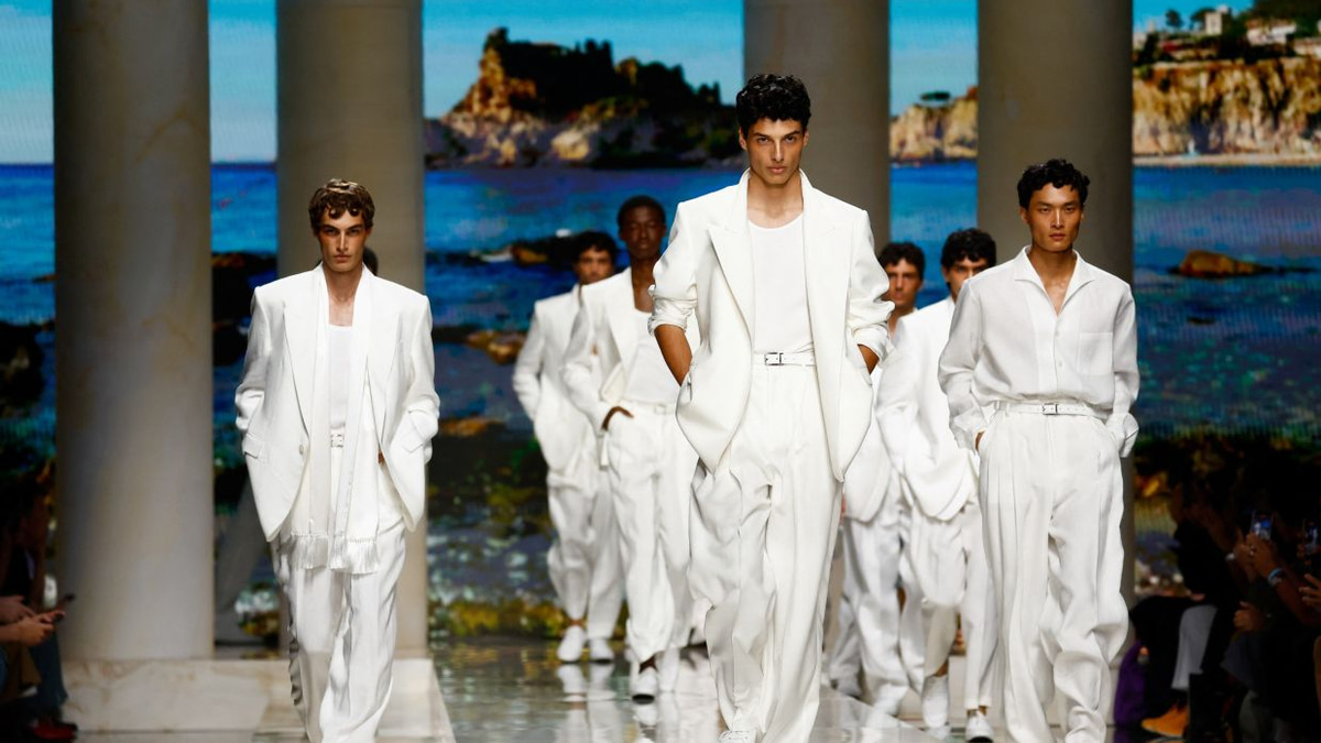 Milan Menswear Embraces Simplicity and Ventilation Amid Global Uncertainty